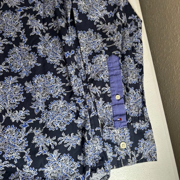Tommy Hilfiger New York Fit Dress Shirt Men's Long Sleeve Size S - Picture 9 of 10